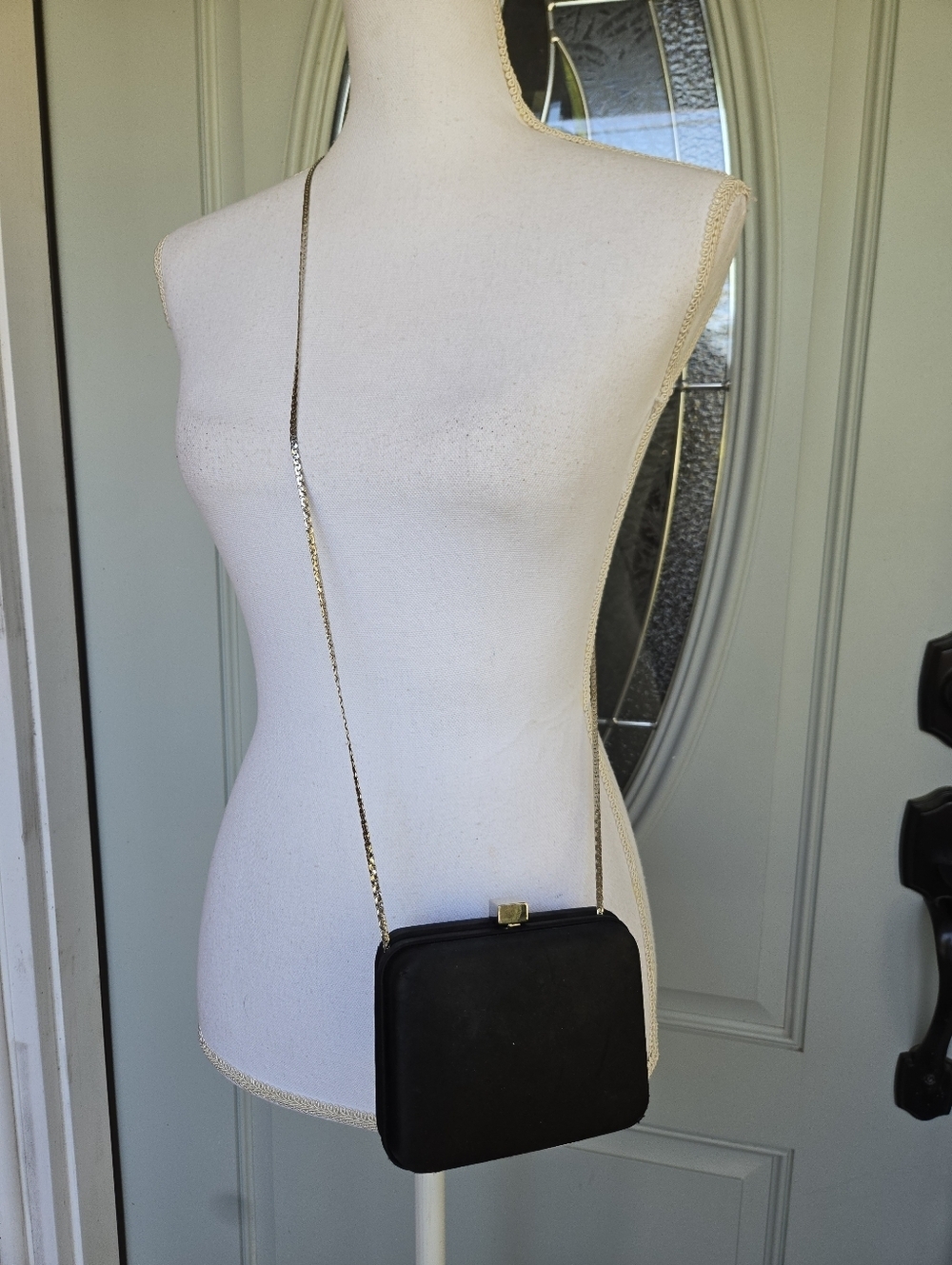 Enzo Angiolini Black Clutch Crossbody